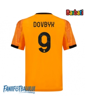 AS Roma Artem Dovbyk #9 Tricou Fotbal Replică 2025-26 Barbati Deplasare